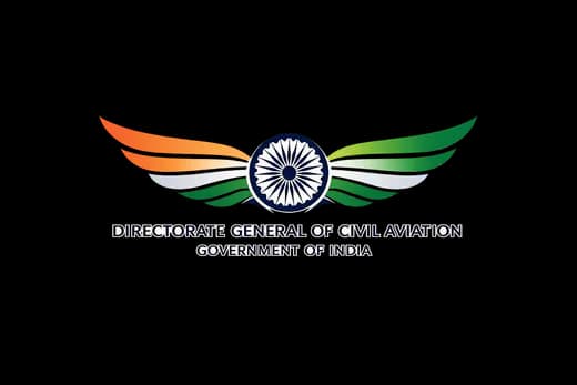 Directorate General of Civil Aviation Government of India logo